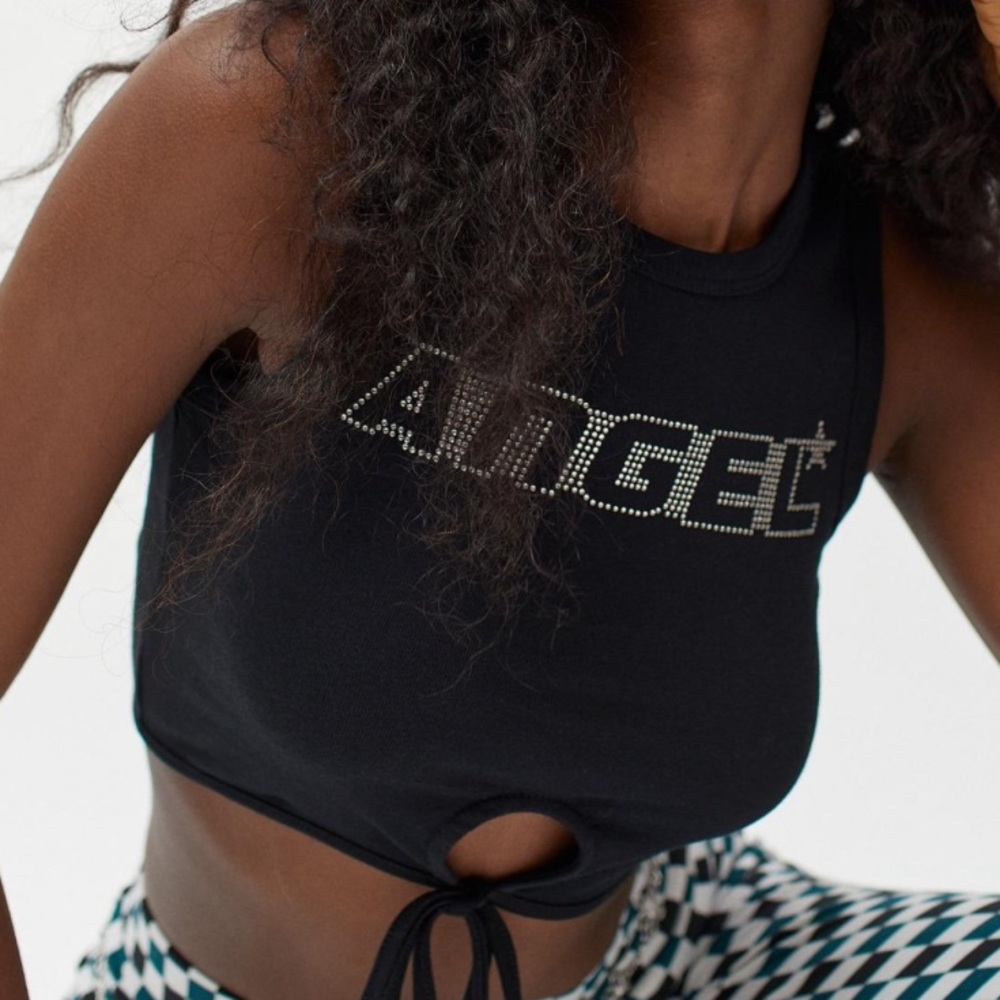 UO | Black Crop Top